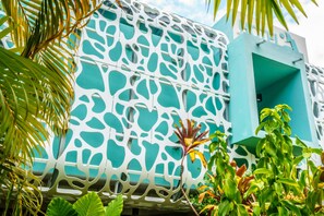 Fassade der Unterkunft