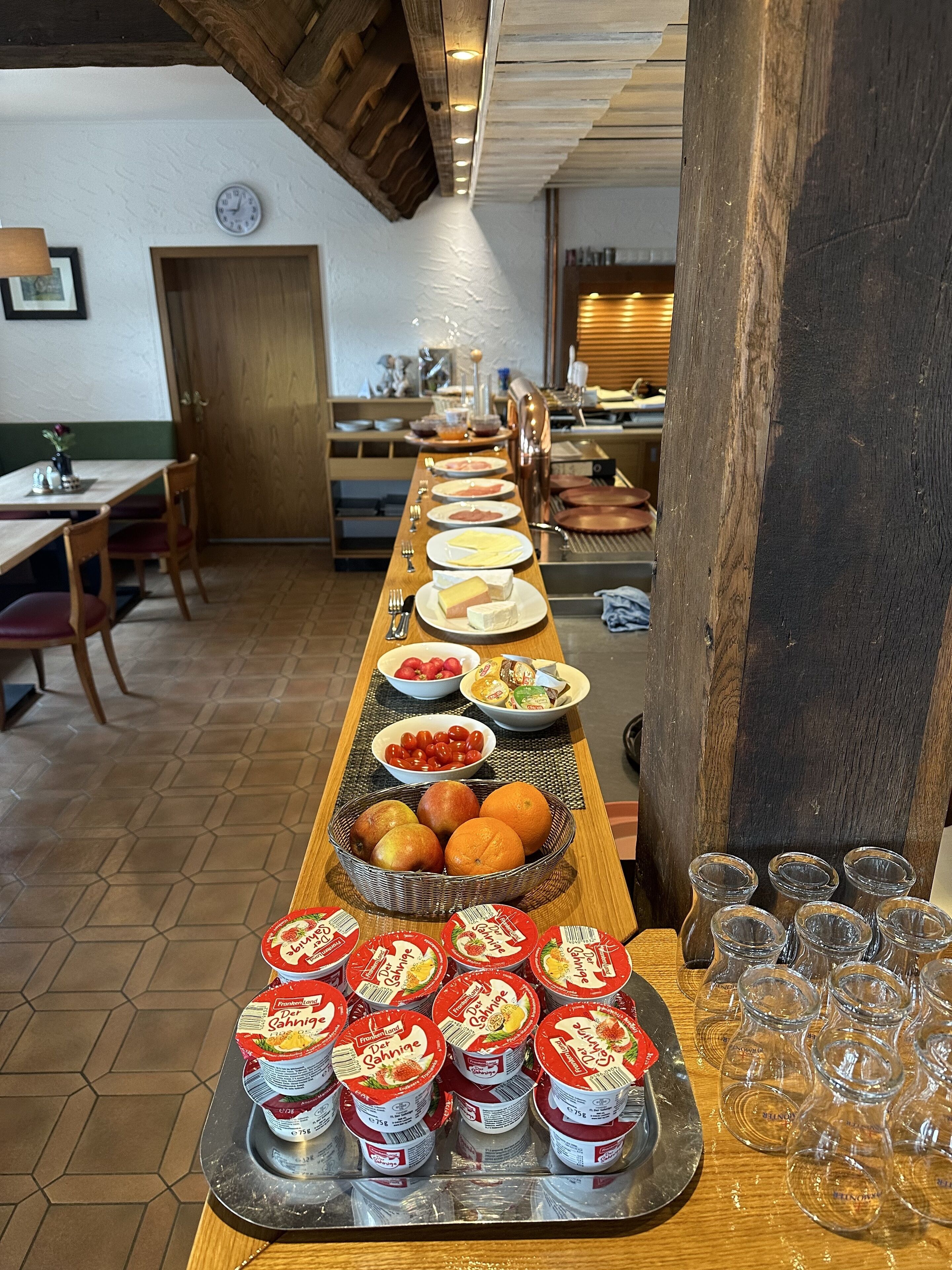 吃到飽自助式早餐