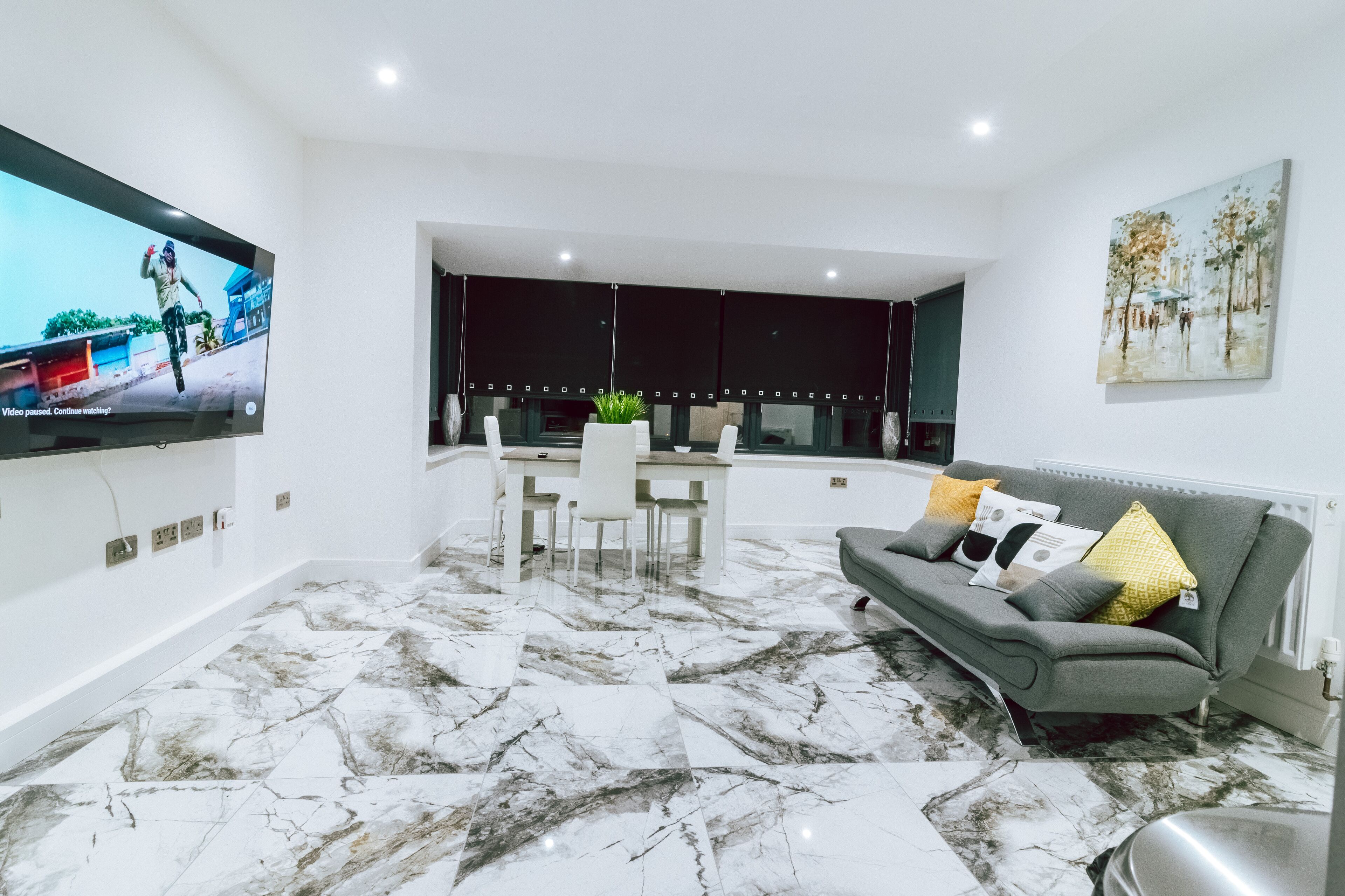 Lägenhet - 2 queensize-sängar | Vardagsrum