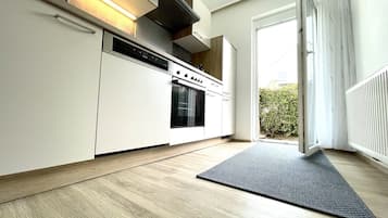华丽公寓 | 私人厨房 | 意式浓缩咖啡机、茶具/咖啡用具、电热水壶