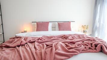 Business Apartment | Individually decorated, individually furnished, desk, laptop workspace