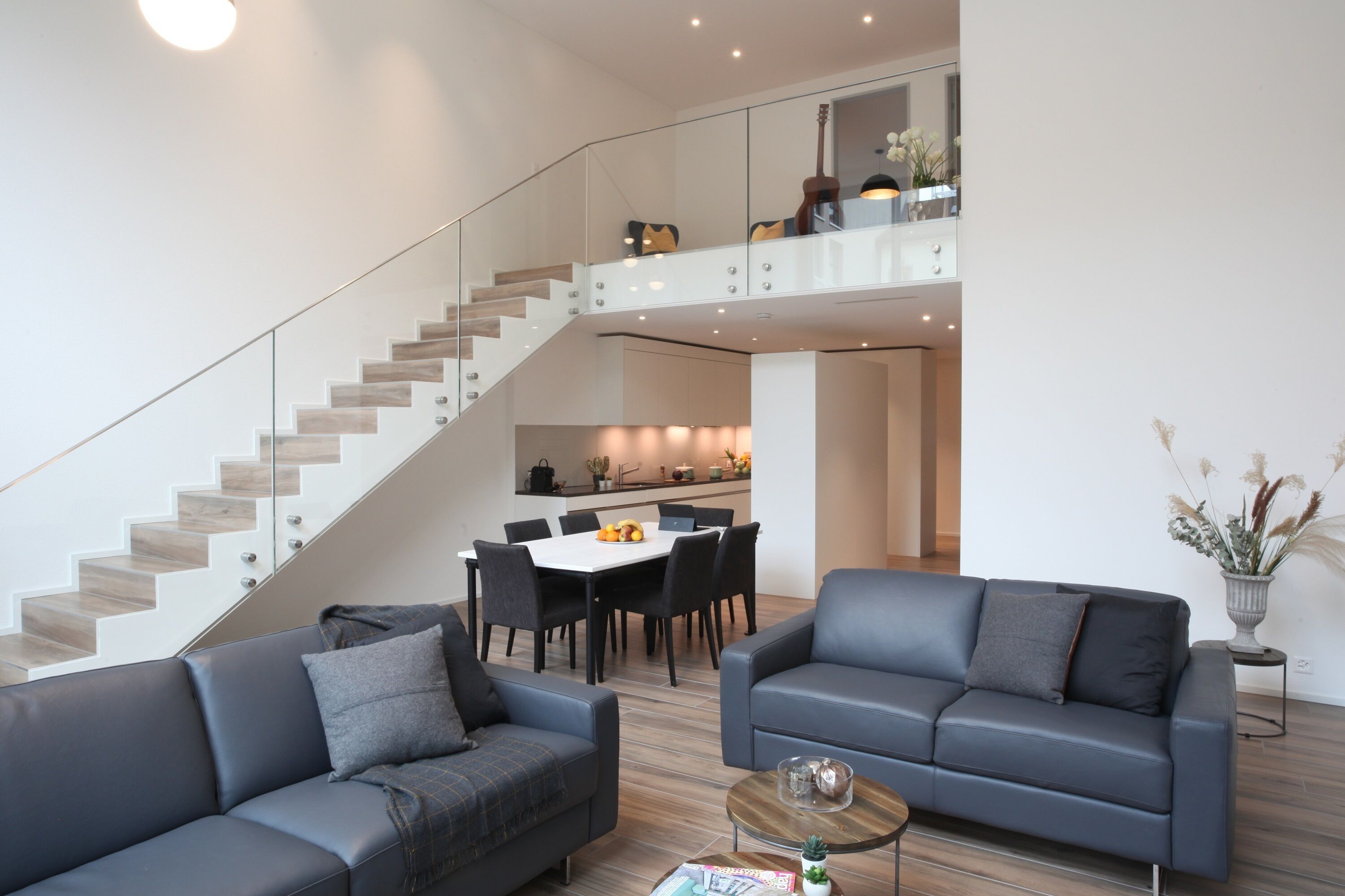 City Duplex | Living area | Flat-screen TV