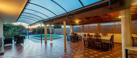 Udendørs spisemuligheder