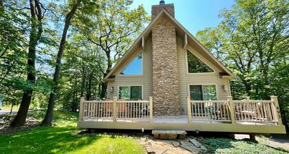 🐾 Campfire Crossing – Mountain Home | Fire pit, Waterfalls & Fall Foliage🍁🌲