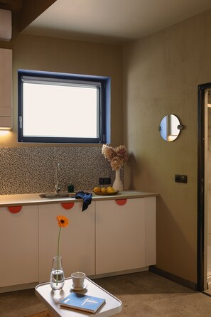 Suite Studio Ville, 1 chambre, rez-de-chaussée | Cuisine privée