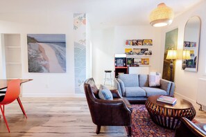 Suite Familiale, vue fleuve | Coin séjour