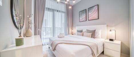 1 bedroom, in-room safe, iron/ironing board, free WiFi