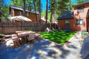 House, 4 Bedrooms | Outdoor dining - Breezy Pines Cabin 4 Bedroom Home by RedAwning (South Lake Tahoe)