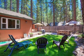 House, 4 Bedrooms | Outdoor dining - Breezy Pines Cabin 4 Bedroom Home by RedAwning (South Lake Tahoe)