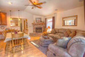 House, 4 Bedrooms | Living area - Breezy Pines Cabin 4 Bedroom Home by RedAwning (South Lake Tahoe)