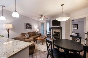 Lejlighed - 1 soveværelse | Spiseområde