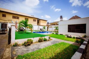 Appartement, 2 grands lits | Enceinte de l’hébergement