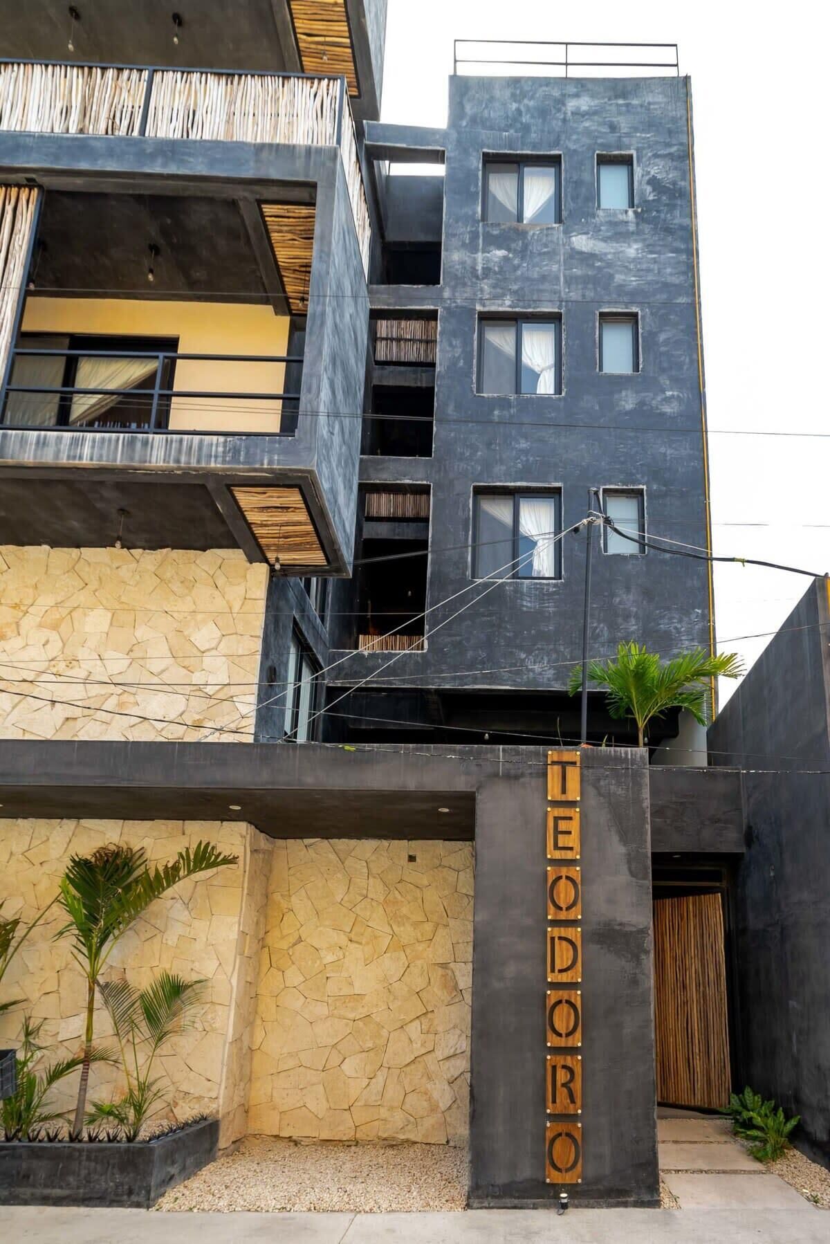 Exterior detail