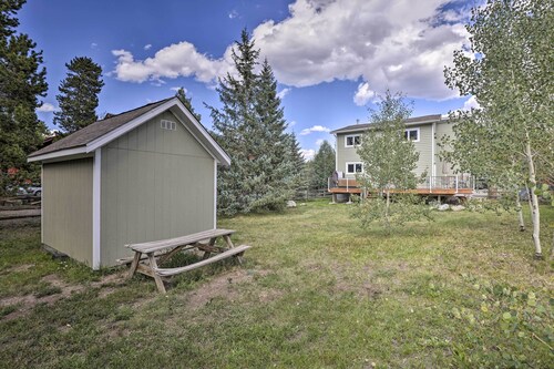 Mtn-view Home w/ Deck: Walk to Dtwn Frisco!
