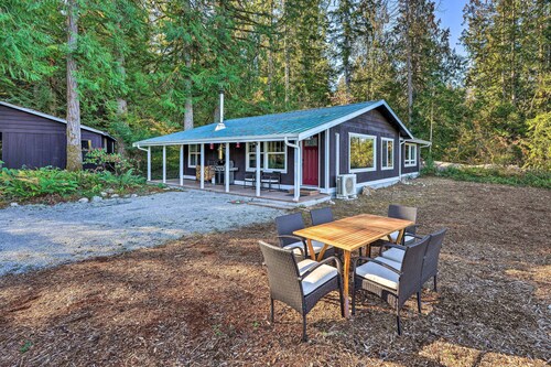 Dreamy Riverside Cabin With Fireplace & Grill