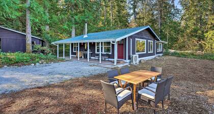Dreamy Riverside Cabin With Fireplace & Grill