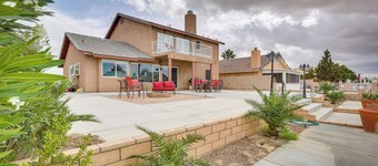 Family Helendale Home - Private Dock & Fire Pit!
