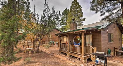 Pet-friendly Show Low Cabin w/ Trail Access!