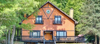 户外爱好者的天堂：滑雪坡边小木屋！