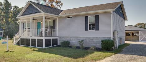 Hus (2 Bedrooms) | Overnatningsstedets facade