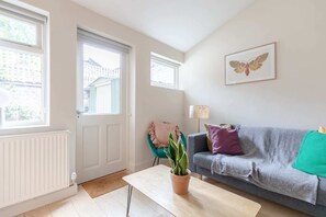 Basic Apartment, Multiple Beds | Living area - Chic 2 Bedroom Flat W/private Patio - Elephant & Castle! (London)