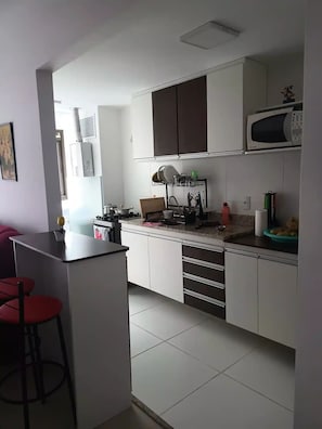 Private kitchen - Apto Completo 2 Quartos no Like (Jacarepaguá Rio de Janeiro)