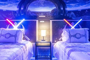 4 bedrooms, iron/ironing board, travel cot, free WiFi - Family 4-bedroom home at Storey Lake Resort with Private Pool and BBQ Grill! (Kissimmee)