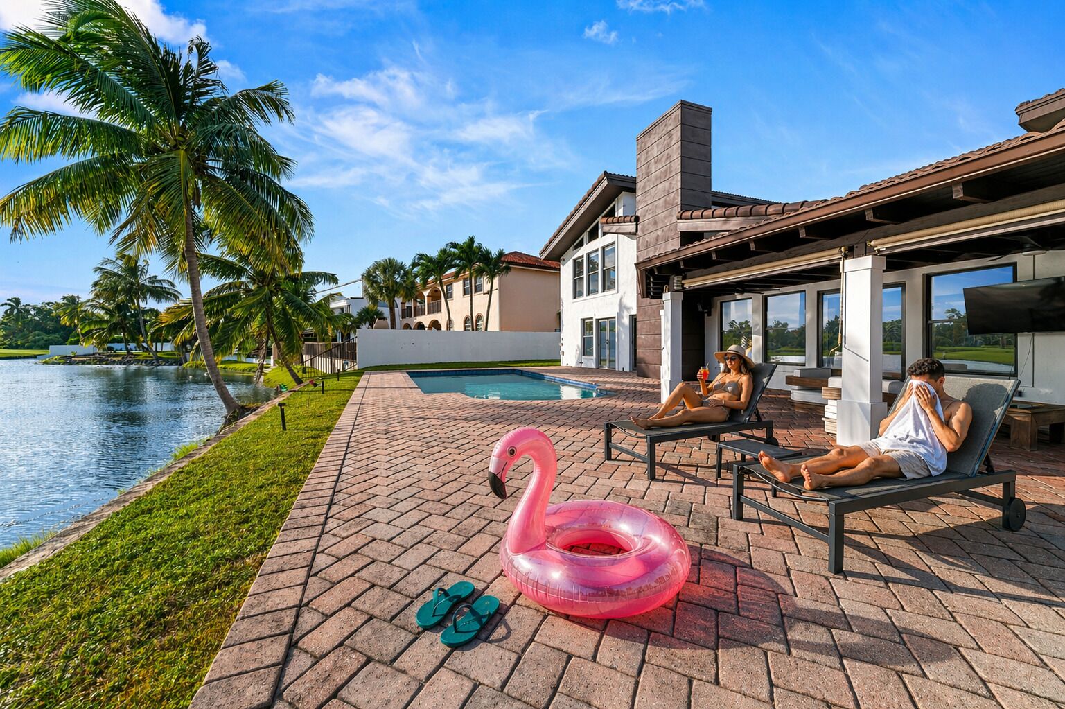 Outdoor pool