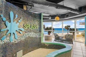 Interior - Splash Resort on 1st Floor! Beach Chair Service thru October 31!  Lazy River! (Panama City Beach)