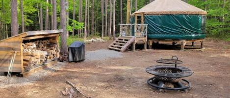 Enceinte de l’hébergement