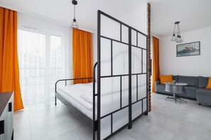 Living room - Apartments Strzelecka by Renters (Katowice)