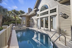 Pool - Luxury 4BD on Kiawah w/ Chef's Kitchen, Private Pool + Hot Tub (Kiawah Island)