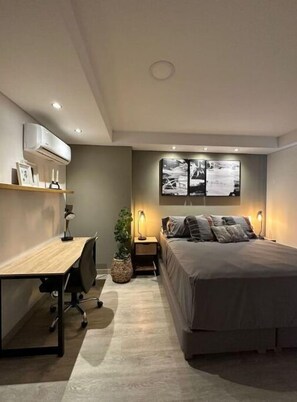 2 habitaciones, tabla de planchar con plancha y wifi gratis 