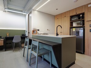 Interior - Nature Meets Comfort: Patio Bonito Studio with AC (Medellin)