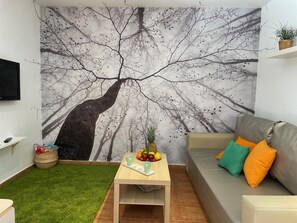 Living area - INSIDE APARTMENT CASA DE LA ALBERCA (Granada)