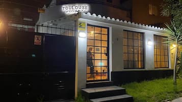 Fassade der Unterkunft