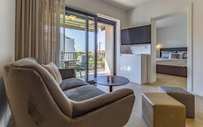 Living area - Caci-C2 with Pool - istriensonne 0736 (Medulin)