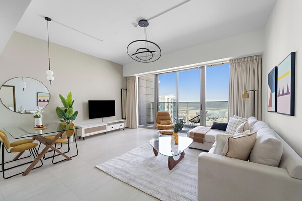 Grand Apartment | Living area - Silkhaus Najmat C 2, Al Reem Abu Dhabi (Abu Dhabi)