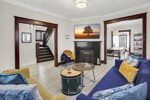 Smart TV, video games, books, music library