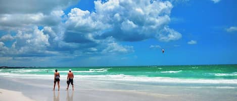 In Strandnähe, Strandtücher