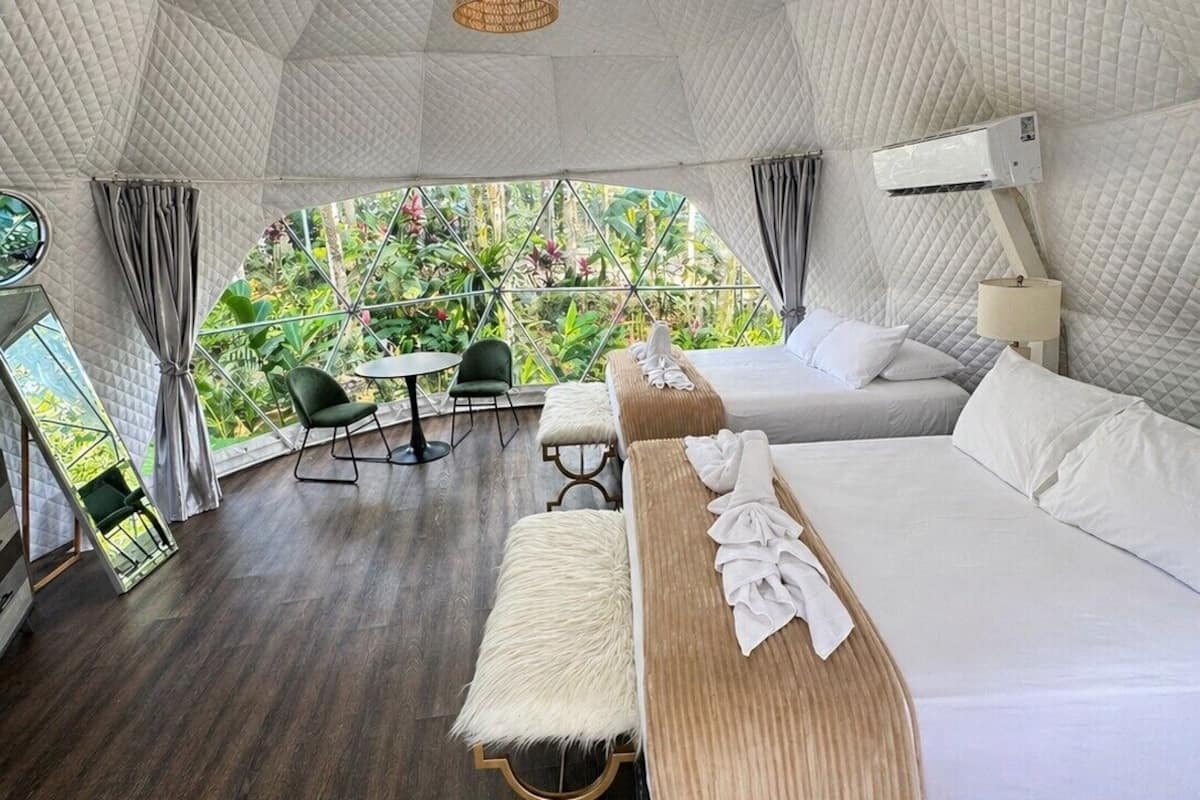 Glamping Suite | 1 ห้องนอน, เครื่องนอนระดับพรีเมียม, ผ้านวมขนเป็ด, เตียงเมมโมรีโฟม