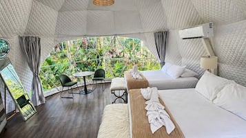 Glamping Suite | 1 habitación, ropa de cama de alta calidad y edredón