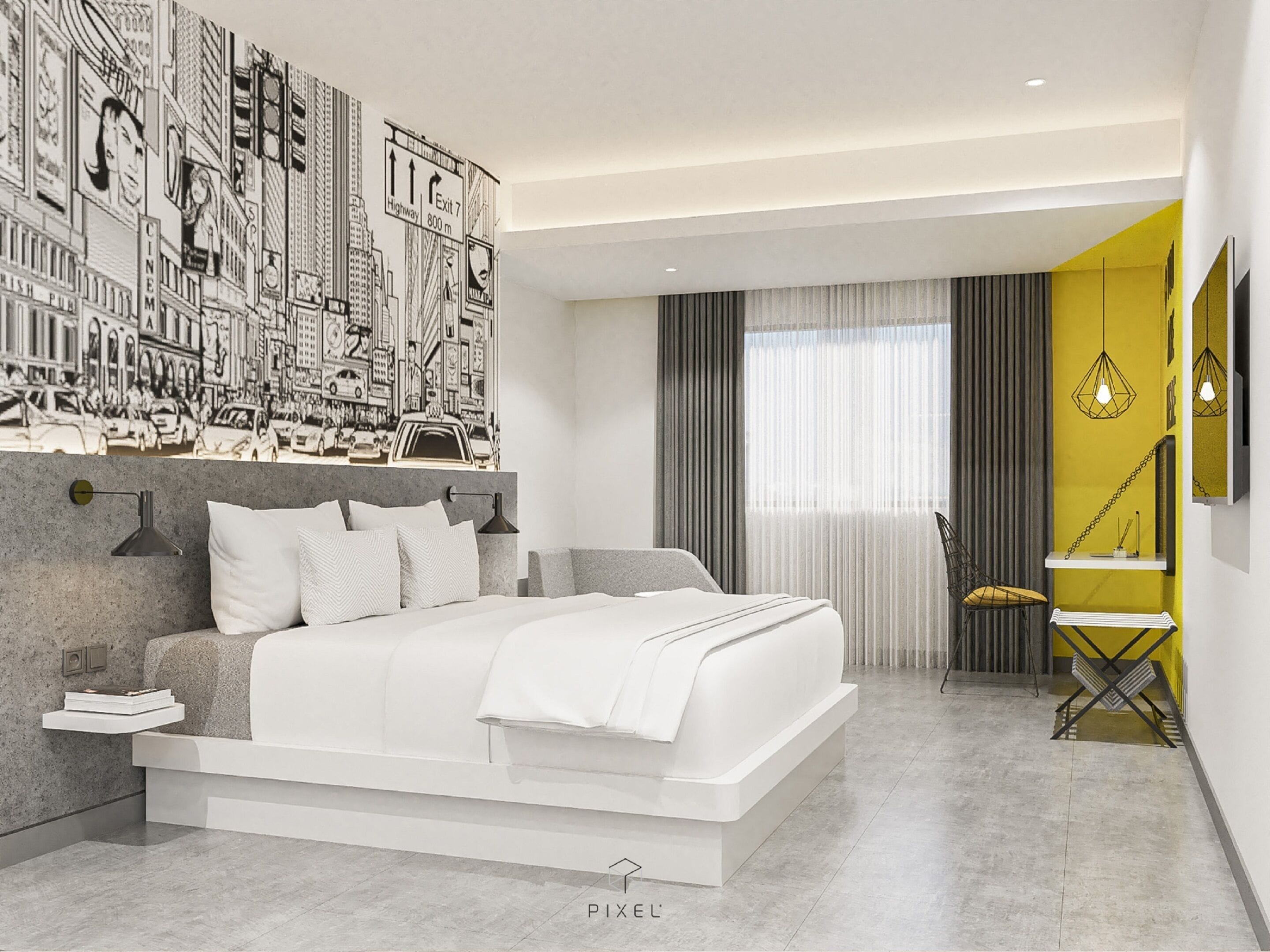 Family Room (Yello Urban) | In-room safe, desk, free cribs/infant beds, free WiFi