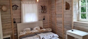 Cozy stay close to the mountains. Family-sized