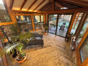 Interior - Kleine Auszeit im Wald - mit Schwimmbad! (Heßles)