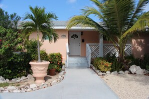 Exterior detail - Oceanfront Oasis Home with cottage & pool (West Bay)