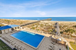 Pool - 440 Amelia by the Sea, 3 Bedroom Amelia by the Sea~ Beautiful & Oceanfront (Fernandina Beach)
