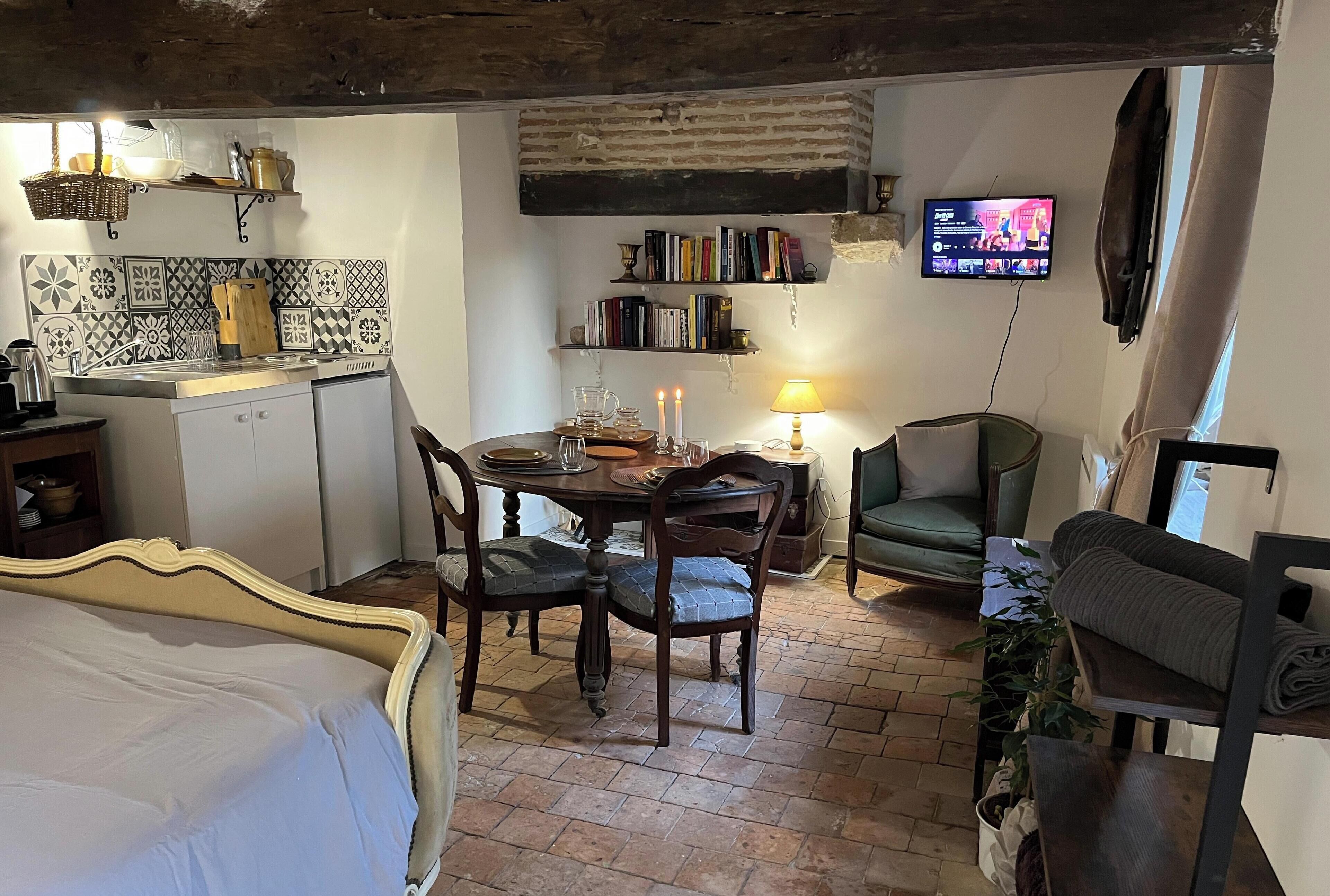 Apartamento tradicional | Roupas de cama premium, individualmente decorados