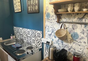 Private kitchen - Les Gîtes du Grand Faubourg (Lorris)