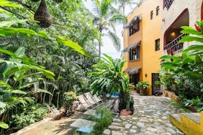 Overnattingsstedets uteområder